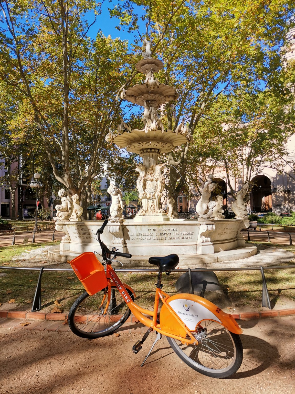 Bicicleta Orange Bike en Plaza Matriz